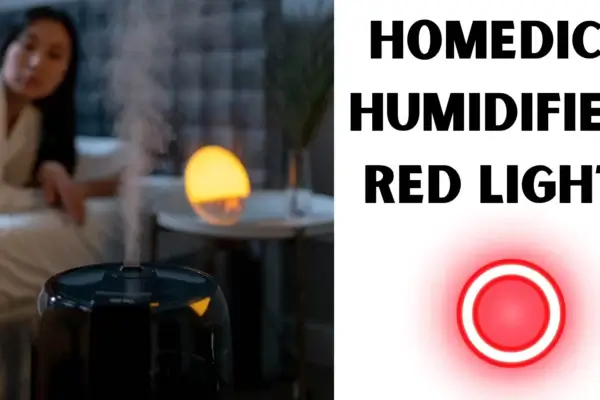 HoMedics Humidifier Red Light
